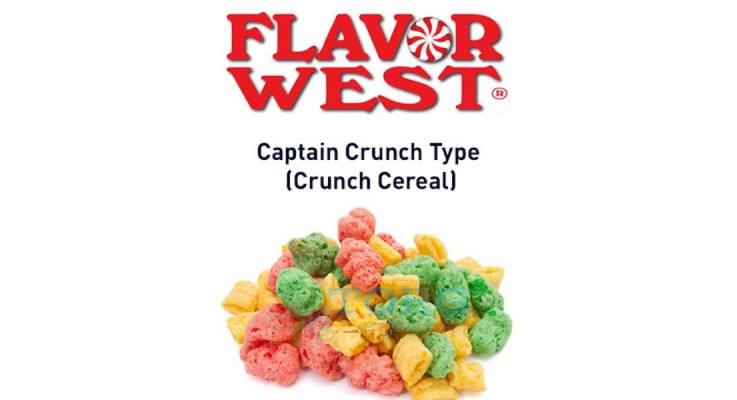 Изображение Ароматизатор Flavor West Captn Crunch Type (CRUNCH CEREAL) Ароматизатор Flavor West Captn Crunch Type (CRUNCH CEREAL)